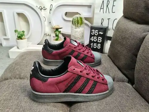 158DAdidas clover Originals Superstar shell toe zapatillas deportivas clásicas informales para todo 