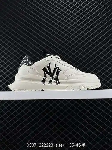 MLB Dad Shoes MLB Big Ball Chunky Retro Print Antideslizante Absorción de golpes Zapatos bajos para 