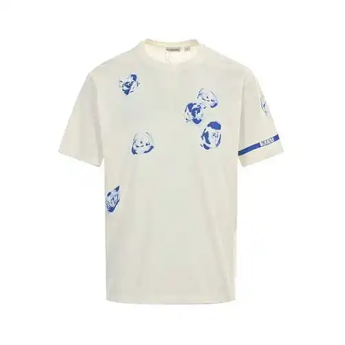 BBR/Burberry 24ss rose print short sleeves