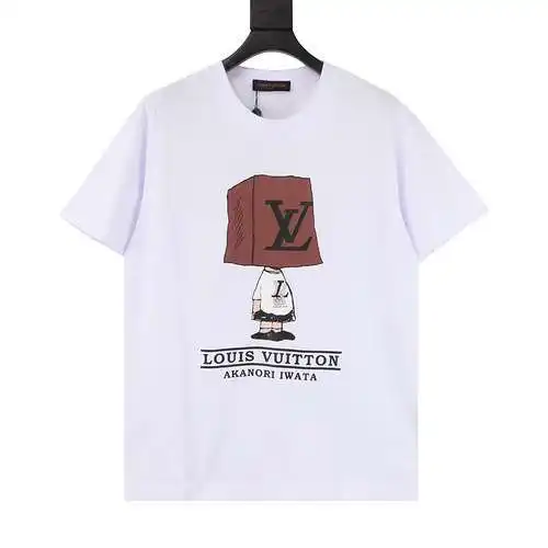 1V cartoon character printed short sleeves
