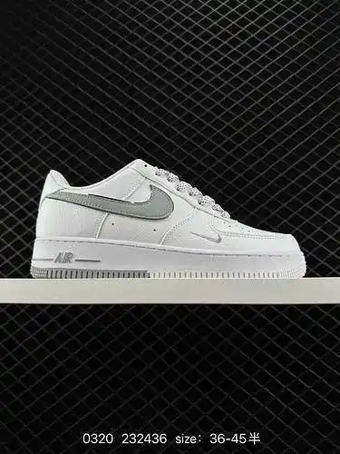 8 Nike Air Force Low Air Force 1 zapatillas deportivas informales, versátiles y de caña baja. La com