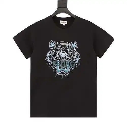 Kenzo KZ tiger head T-shirt official website synchronization