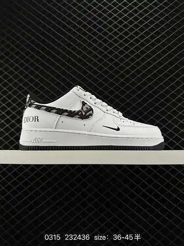 8 Dior x Nike Air Force Low Las nuevas zapatillas deportivas informales, versátiles y de caña baja A