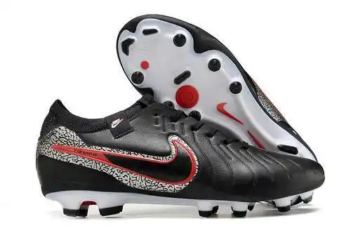 Los nuevos y legendarios zapatos de fútbol FG totalmente tejidos de décima generación de Nike NikeTi