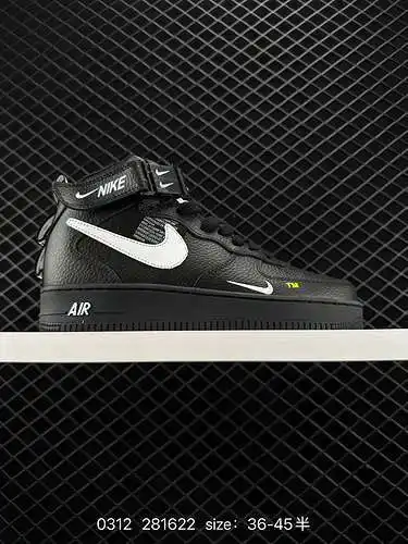 Zapatillas deportivas informales, versátiles y de caña alta Nike Air Force Low Air Force 1 AF. El re