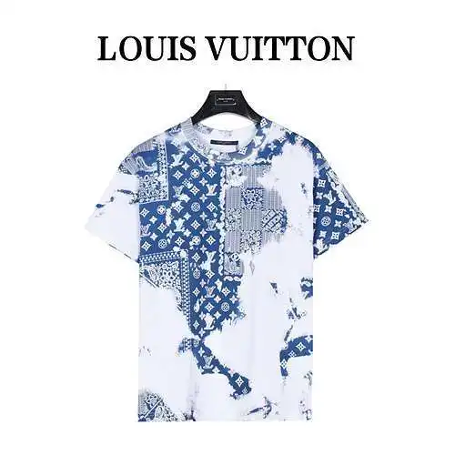 LV/Louis Vuitton cashew flower series short-sleeved T-shirt