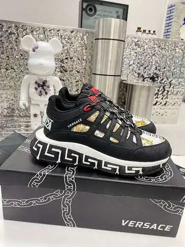 Zapatos Versace para hombre y mujer Código: 0309C80 Talla: 35-46 (personalizado a talla 46, no reemb