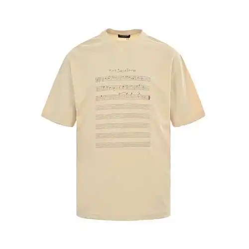 BLCG/Balenciaga 24ss limited edition musical note short sleeves