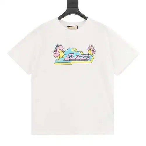 G Home Year of the Dragon Series-Bubble Dragon Round Neck Short Sleeve