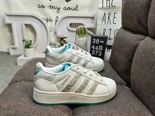 373DAdidas clover Originals Superstar shell toe zapatillas deportivas clásicas informales para todo 