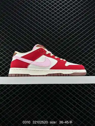 Nike Dunk Low Premium WMNS "Bacon" Nike SB Low Blanco Rojo Rosa El diseño del calzado está