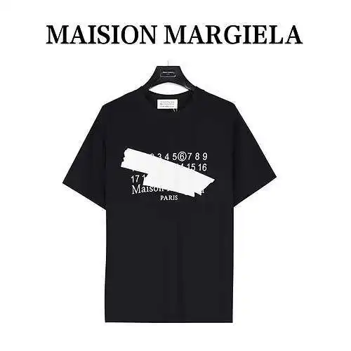 Margiela MM6 new tape printed short sleeves