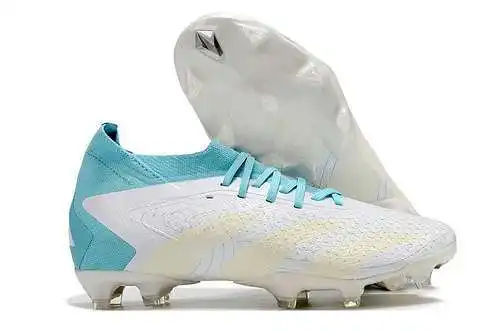 Zapatos de fútbol Adidas Falcon essence totalmente tejidos de caña alta FG con cordones PREDATOR ACC