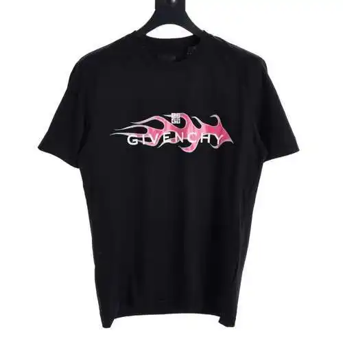 GVC 24 new style flame print short-sleeved T-shirt