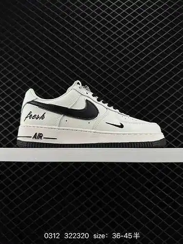 Nike Air Force Low Air Force 1 zapatillas deportivas informales, versátiles y de caña baja. La combi