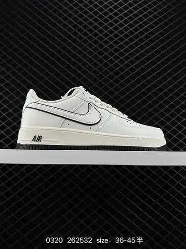 6 envíos de nuevos productos, personalización popular oficial, zapatillas casuales Nike Air Force Lo