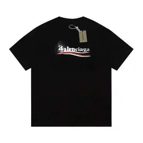 BLCG/Balenciaga 24ss dissolving cola short sleeves