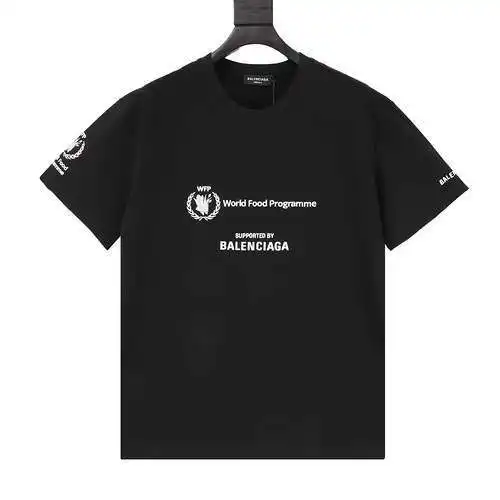 BLCG World Food Program printed crew neck T-shirt