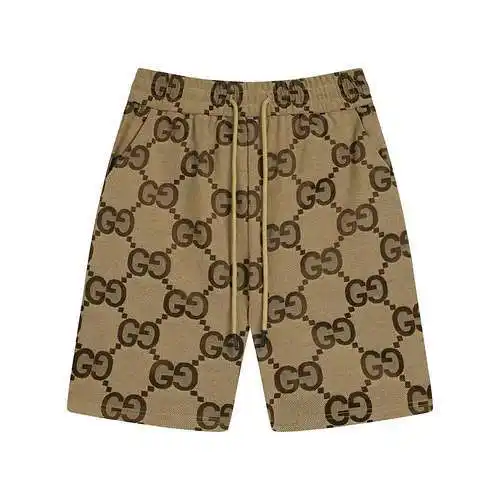 GC/Gucci 24ss all-over printed old flower jacquard shorts