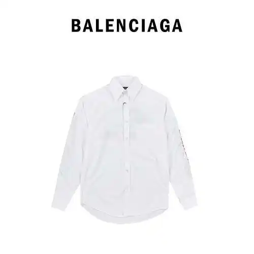 BLCG Balenciaga classic comfortable long-sleeved lapel shirt