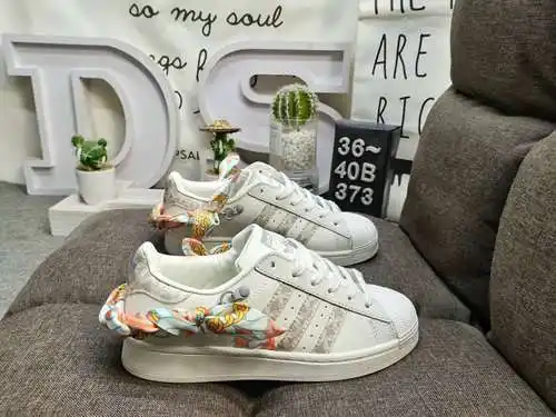 373DAdidas clover Originals Superstar shell toe zapatillas deportivas clásicas informales para todo 