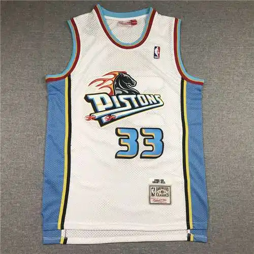 Piston No. 33 Hill Retro Etiqueta Blanco