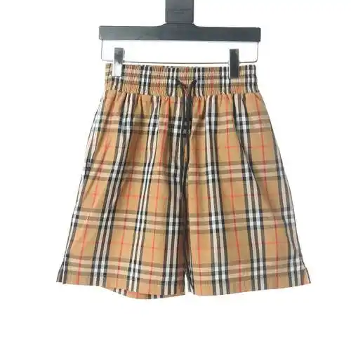 Burberry BBR plaid beach shorts
