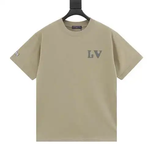 1v 24ss new foam small label letter short-sleeved T-shirt