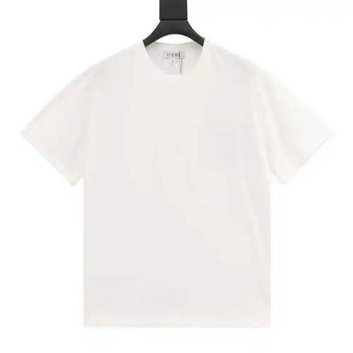 LE Loewe 24ss official website synchronization three-dimensional embroidery short sleeves