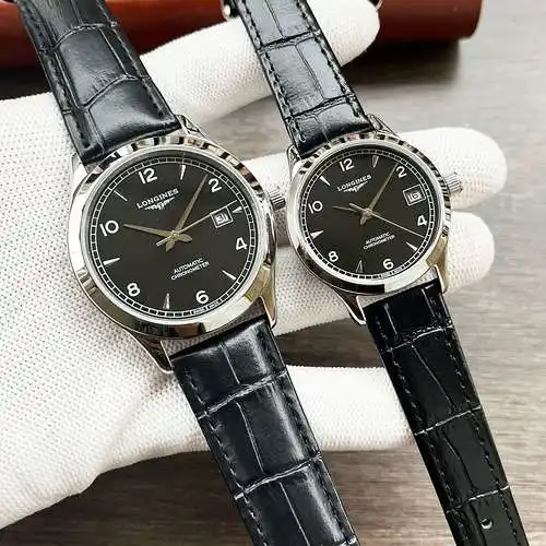 Reloj Lang@Couple Pair Reloj con movimiento mecánico original totalmente automático, caja y correa s