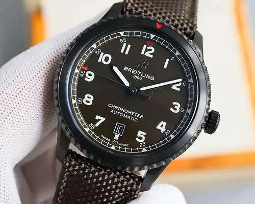 Reloj Bai@Ling para hombre con movimiento mecánico original totalmente automático, caja y correa de 