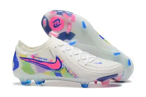 Llegada) Zapatillas de fútbol Nike Yuesha FG de caña baja, impermeables y totalmente tejidas, NIKE P