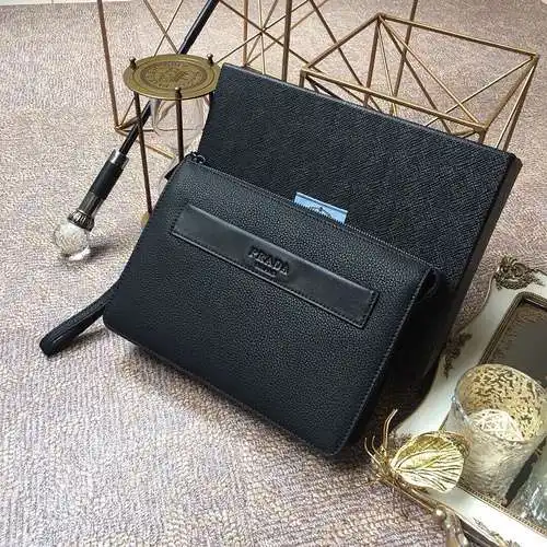 Bolso de hombre P's Clutch P's Bolso P's Hecho de piel de vacuno original importada Calidad de gama 