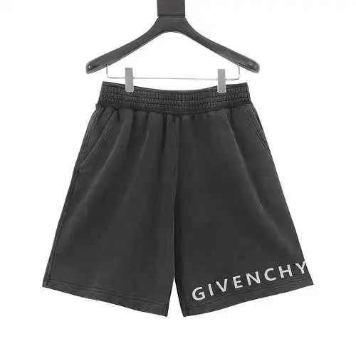GVC washed reflective lettering shorts