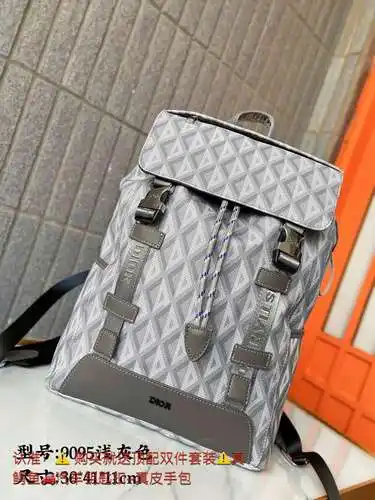 Mochila para hombre D's, fabricada en piel vacuna original importada, alta calidad, entrega en bolsa
