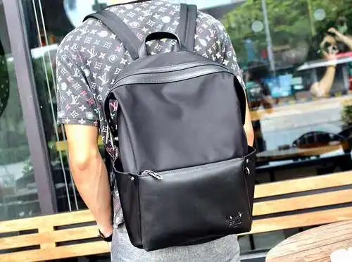 Bolso de hombre FD Fen Mochila FD Fen Bolso bandolera FD Fen Hecho de cuero de vaca original importa