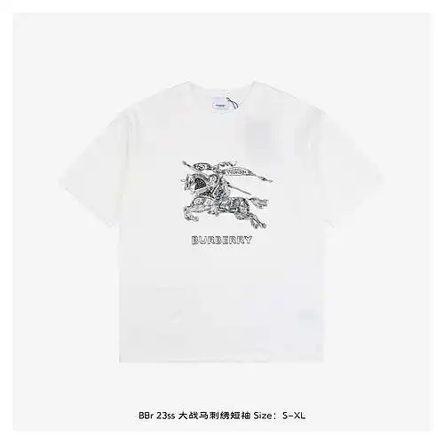 BBr 23ss war horse embroidered short sleeves
