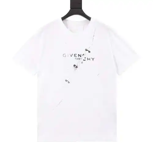 GVC visual trap discharge printed short-sleeved T-shirt