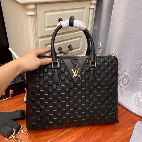 Bolso de hombre LL, maletín LL, bolso bandolera LL, fabricado en piel vacuno original importada, alt