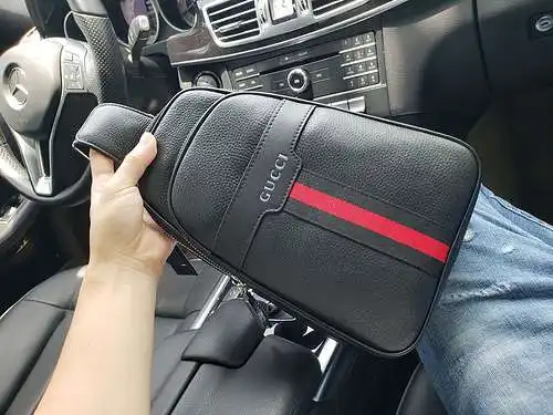 Bolso de pecho para hombre Bolso de hombre GG Bolso bandolera GG Hecho de piel de vaca original impo
