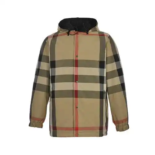 BBR/Burberry 21Fw large plaid reversible jacket