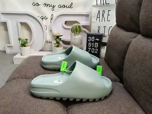 702D puro original exclusivo para Kanye West x adidas yeezy slide YY nuevas zapatillas de coco para 