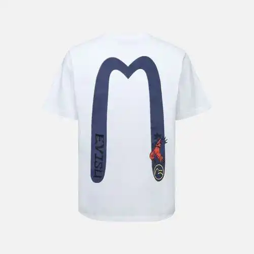 EV*ISU Lucky God x Dragon Ball Joint Series Goku Big M Printed Short Sleeves