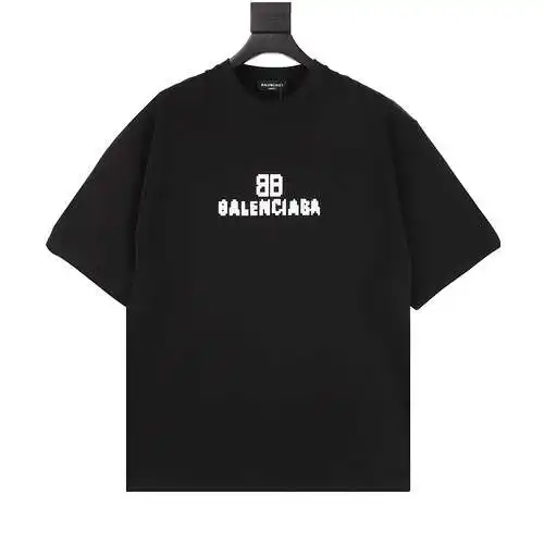 Blcg Double B mosaic print crew neck T-shirt