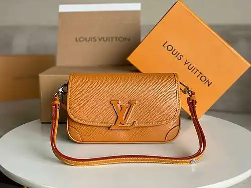 Bolso de axila Bolso de mujer LL Bolso de hombro LL Hecho de cuero original superior importado Versi