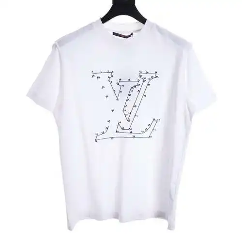 LV Xingxue digital connection short-sleeved T-shirt