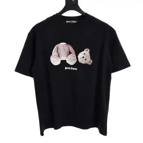 Palm*Angels/Palm Angels classic decapitated bear print short sleeves