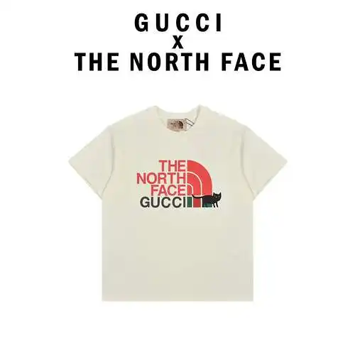 GC & TNF 22ss joint style printed short sleeves