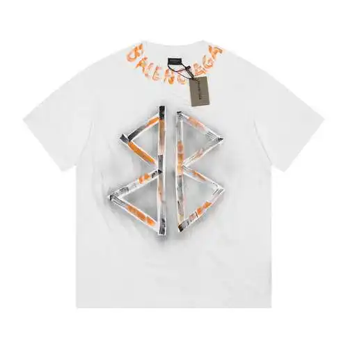 BLCG/Balenciaga new style graffiti big logo short-sleeved T-shirt