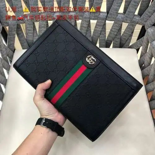 Bolso de mano Bolso de hombre GG Bolso de mano GG Hecho de piel de vaca original importada Calidad d